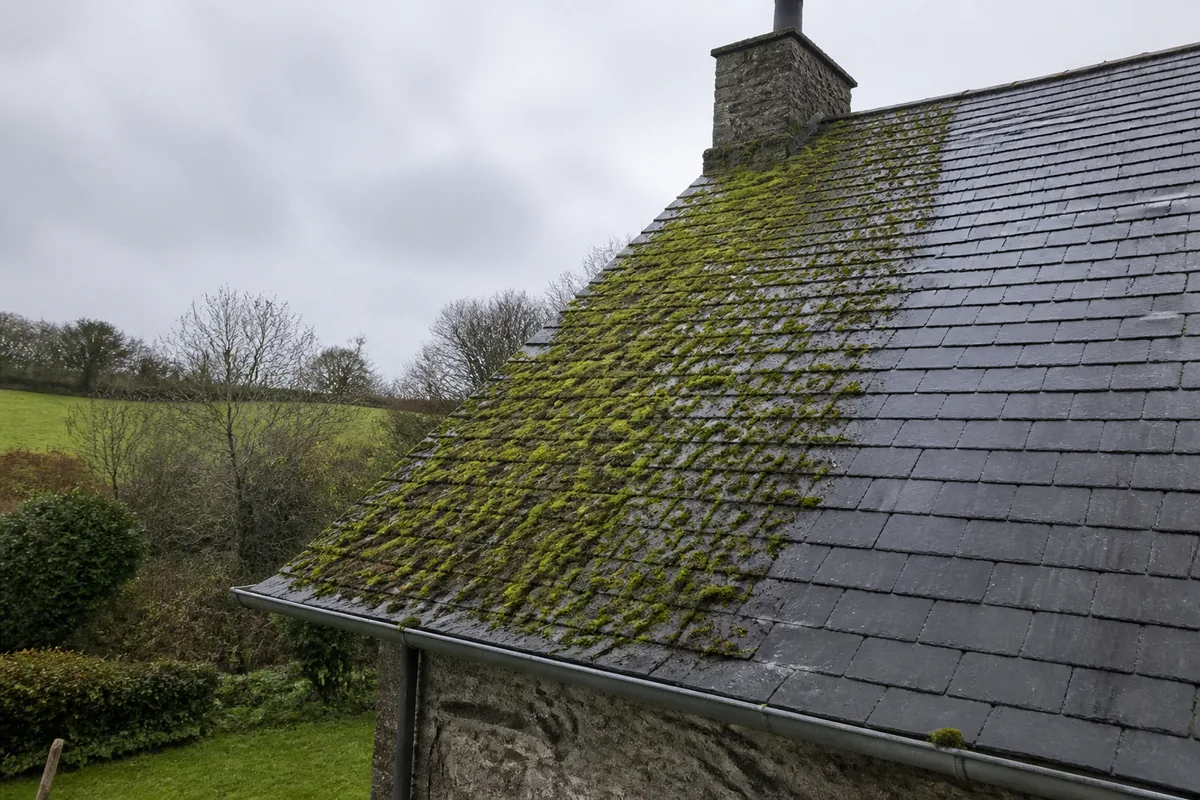 Prix d'un démoussage de toiture dans l'Orne : tarifs au m² et méthodes